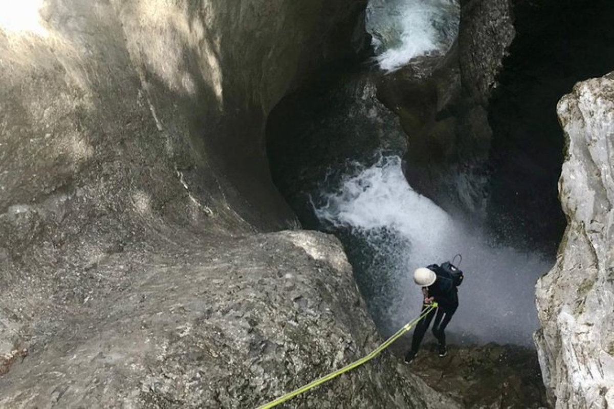 Non-Caving Trip: Beginner Canyoning at Heart Creek
